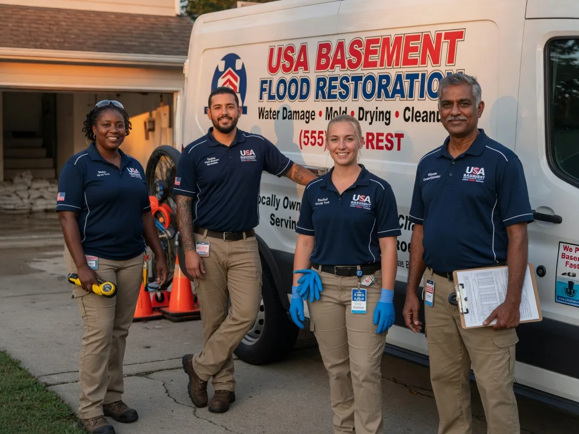 Basement Flood Cleanup company in Palermo, ME