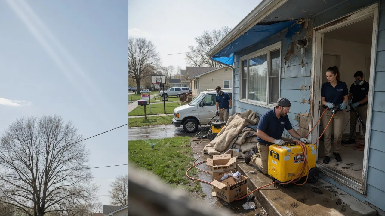 Basement Flood Cleanup in Palermo, ME near me